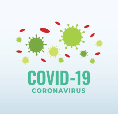 Coronavirus alarmı, insan sağlığı mikrobiyolojisi bilim ve virüs salgını konsept taşıyıcısı