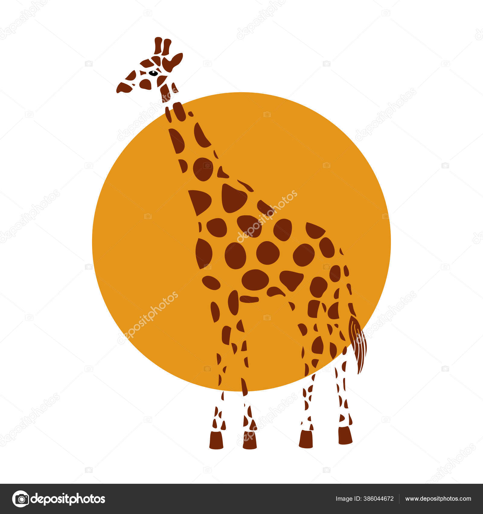 Vecteur De Logo Girafeストックベクター ロイヤリティフリーvecteur De Logo Girafeイラスト ページ 7 Depositphotos