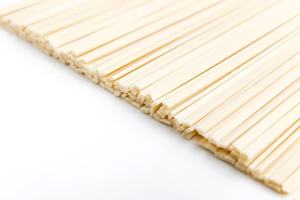 Raw Udon Noodles White Horizontal Photo — Stock Photo, Image