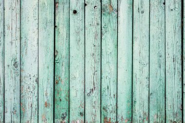 Açık yeşil, eski, dikey ahşap bir ahşap doku.