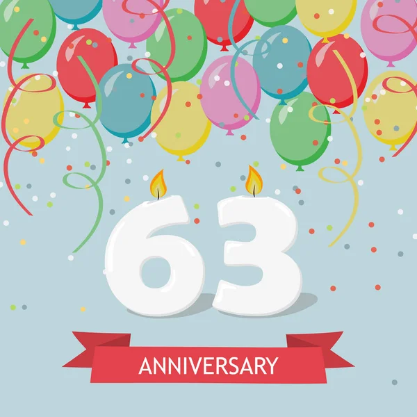 63 Ans Images Vectorielles 63 Ans Vecteurs Libres De Droits Depositphotos