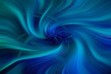 Tavus kuşu tüylerinden yapılmış güzel soyut duvar kağıdı kıvrımları