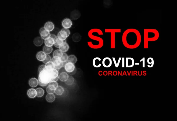 Stop Corona virus for warning.