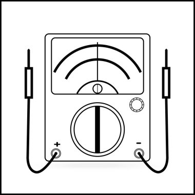 Beyaz izolasyon üzerine Özet Analoğu Çokölçer