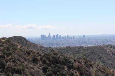 Los Angeles ufuk çizgisinin görüntüsü.