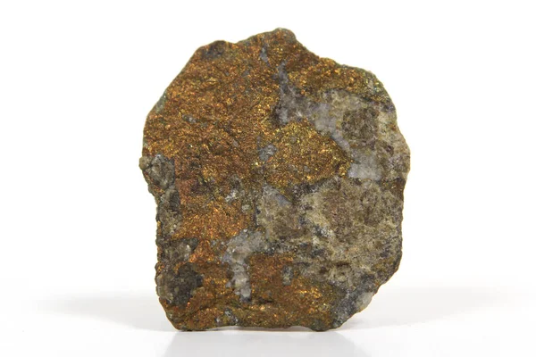 Roccia Quarzo Naturale Con Pirite — Foto Stock