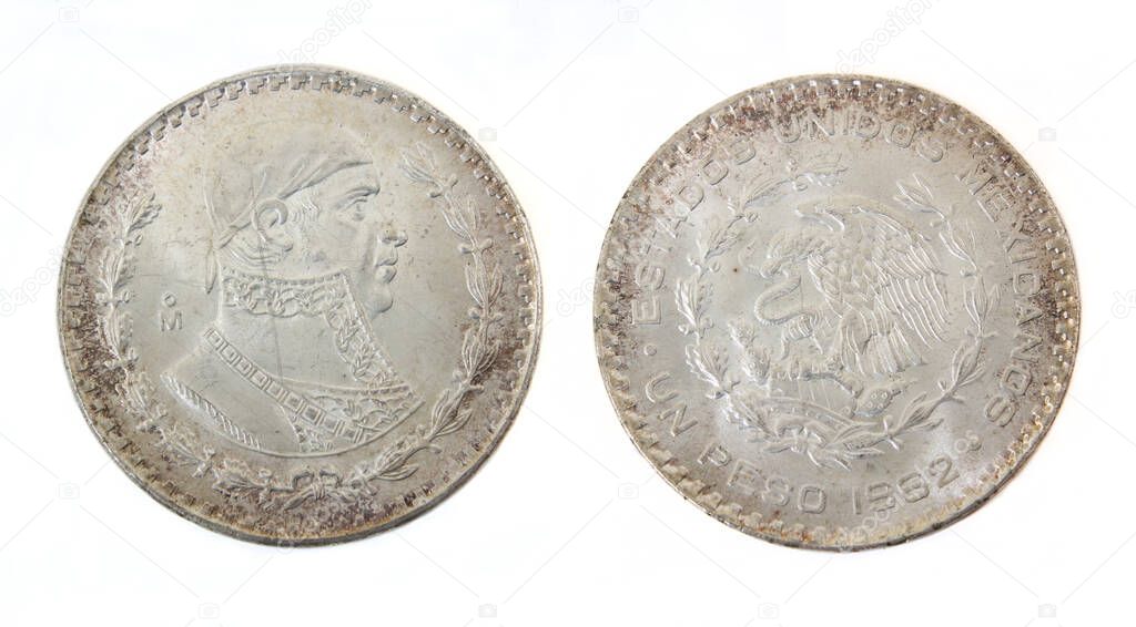 1962 1 Peso Coin From Mexico
