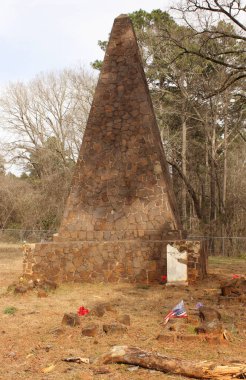 Bullard TX - 6 Mart 2025: Kırsal Doğu TX 'teki Tarihi Killough Mezarlığı. Bullard Texas yakınlarında.