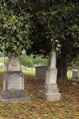 Overton TX - 9 Mayıs 2025: Overton Teksas 'taki Tarihi Şehir Mezarlığı