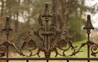 Doğu Teksas kırsalındaki tarihi mezarlık. Flint TX