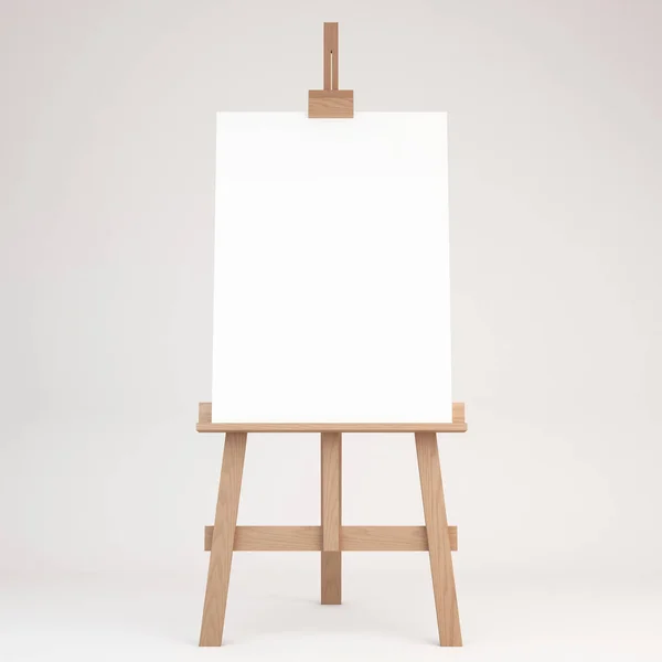 Tahta sehpanın 3 boyutlu görüntüsü