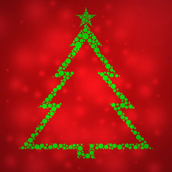 Christmas Tree Background — Stock Photo, Image