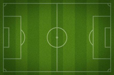  Yeşil futbol sahası arka planı