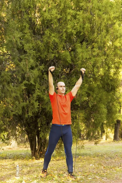 Exercice Dans Nature Après Jogging Images De Stock Libres De Droits