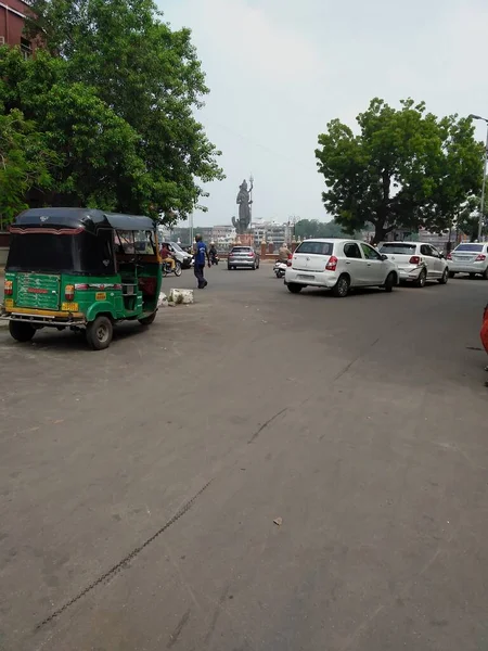 Collines Forestières Village Pavagad Chapaner Gujarat Inde — Photo