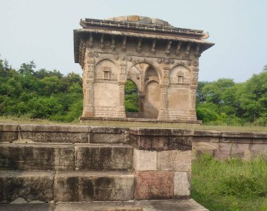 Eski saray ve harabeler pavagad chapaner vadodara Gujarat Hindistan