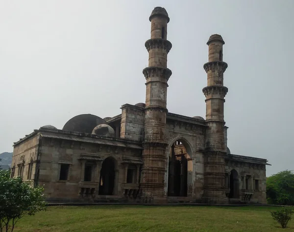 Old Palace Ruins Pavagadh Chapaner Vadodara Gujarat India — Stock Photo, Image