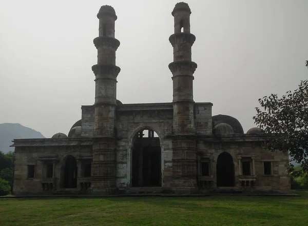 Eski Saray Harabeler Pavagad Şapkacı Vadodara Gujarat Hindistan Indan — Stok fotoğraf