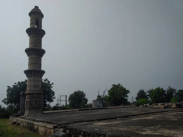 Régi Torony Pavagadh Chapaner Gujarat India — Stock Fotó