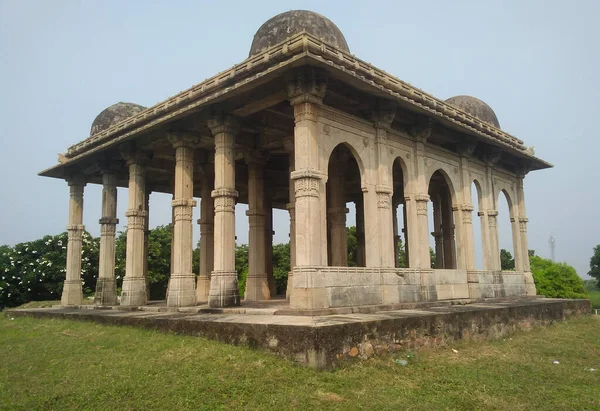 Antigo Palácio Ruínas Pavagadh Chapaner Gujarat Índia — Fotografia de Stock