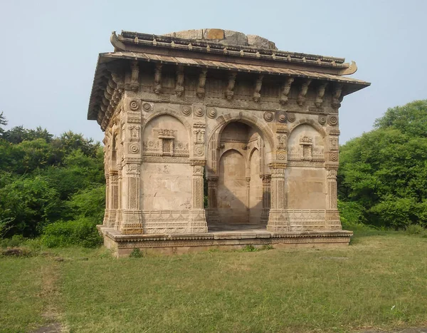 Antiguo Palacio Ruinas Pavagadh Chapaner Gujarat India — Foto de Stock