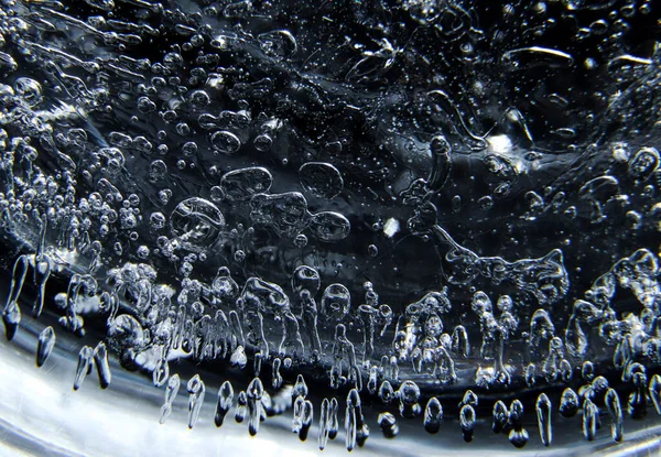 Abstrakcyjny Zbliżenie Lód Tapety — Zdjęcie stockowe