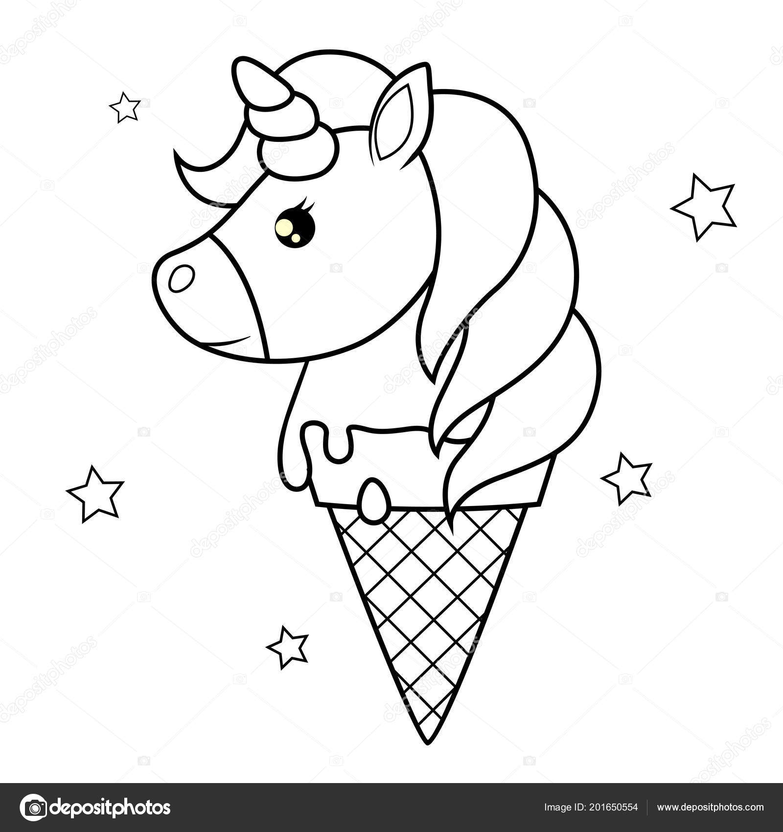 Download Kawaii Ice Cream Coloring Pages Sketch Coloring Page