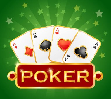 Oyun kağıdı. Casino kutsal kişilerin resmi. Poker sembolleri