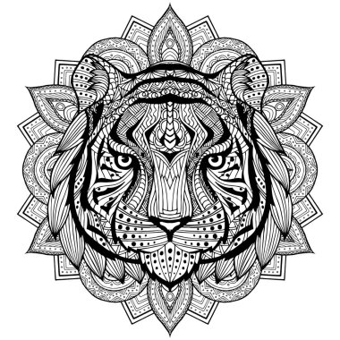 Kaplan kafası ayrıntılı bir şekilde