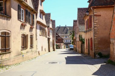 Alsace, Fransa 'daki Mittelbergheim köyü