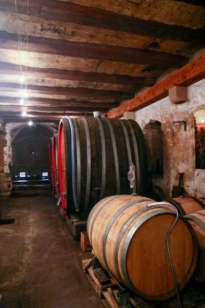 Botti Una Cantina Alsaziana — Foto Stock