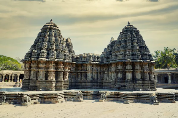 Ναός Chennakesava στο Somanathapura, Karnataka, Ινδία Εικόνα Αρχείου