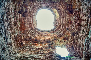 Vijayanagara tapınağı Hampi, Karnataka, Hindistan 