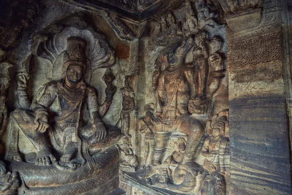 Badami grot tempels in Karnataka, India — Stockfoto