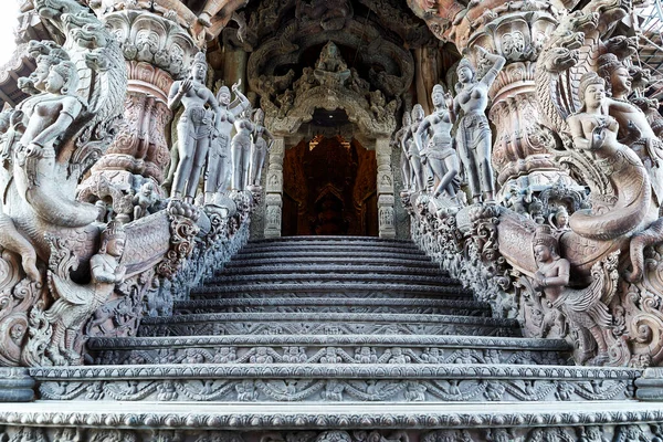 Ιερό του ναού της Αλήθειας στην Πατάγια, Ταϊλάνδη — Φωτογραφία Αρχείου