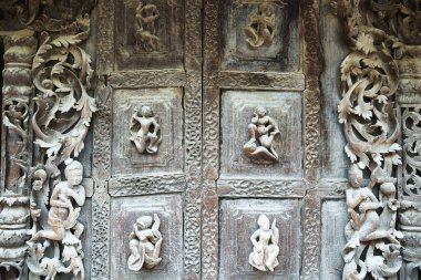 Mandalay, Myanmar 'daki Shwenandaw Budist Manastırı