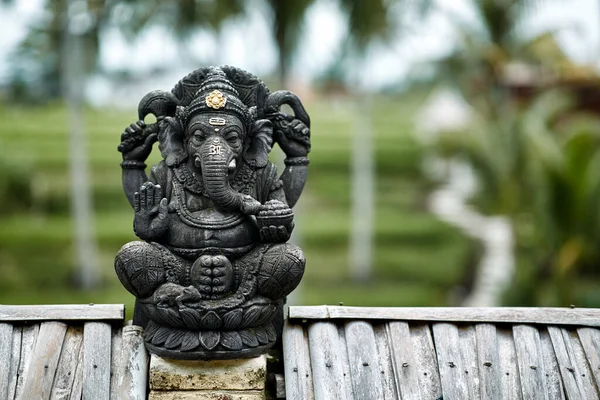 Stone Ganesha statue in Bali — Stock Photo, Image