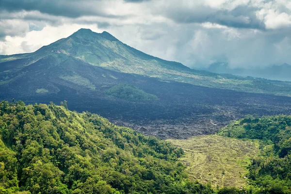 Wulkan Batur na Bali, Indonezja — Zdjęcie stockowe