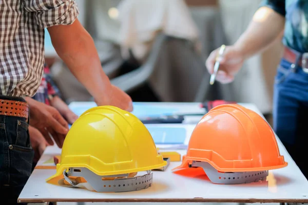 Safety helmet are a safety protection device in construction sites for professional construction workers.The contractor provided helmet for workers to wear before entering the construction area.