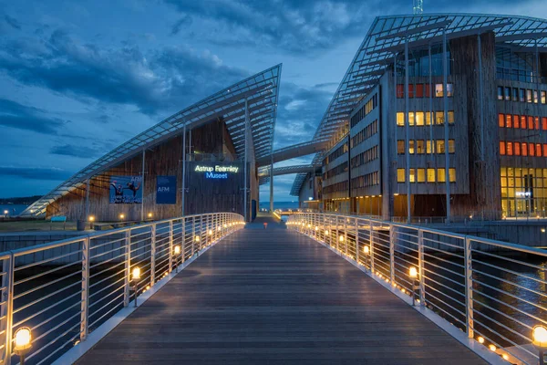 Oslo Noorwegen April 2018 Het Astrup Fearnley Museum Modern Art — Stockfoto