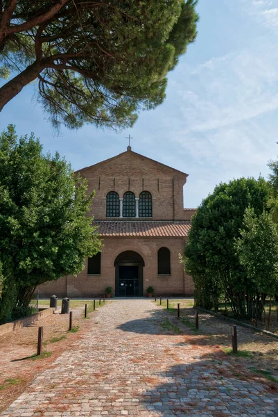 Blick Auf Die Basilika Sant Apollinare Classe Ravenna Emilia Romagna — Stockfoto