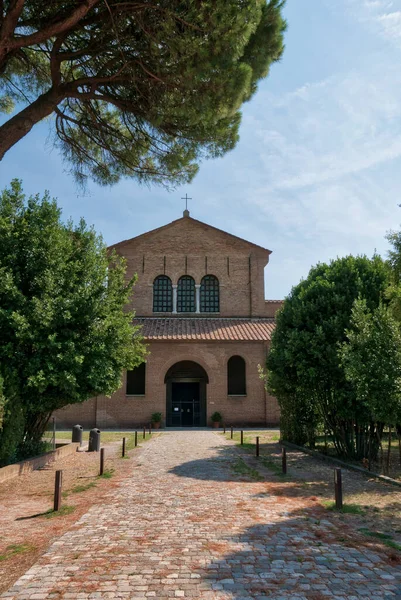 Ravenna, Emilia-Romagna, İtalya 'daki Sant' Apollinare Bazilikası