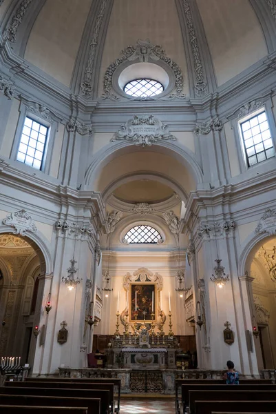 Ravenna Itálie 2018 Uvnitř Kostela Santa Maria Del Suffragio Ravenně — Stock fotografie