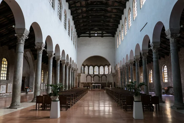 Ravena Italia 2018 Agosto Dentro Iglesia San Giovanni Evangelista Ravenna —  Fotos de Stock