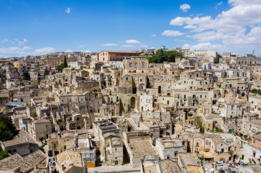 Matera antik kentinde (Sassi di Matera), Avrupa Kültür Başkenti 2019, Basilicata, İtalya
