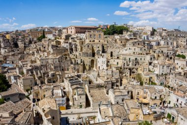 Matera antik kentinde (Sassi di Matera), Avrupa Kültür Başkenti 2019, Basilicata, İtalya