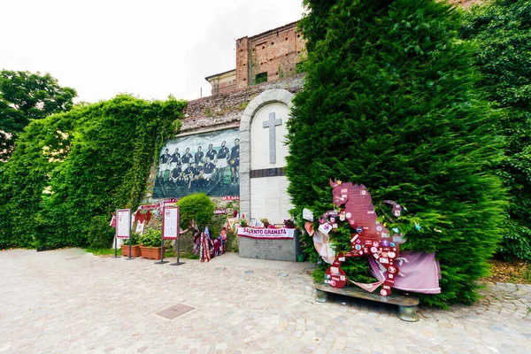 Turin Italien Juni 2017 Superga Basilika Fußball Denkmal Grande Torino — Stockfoto