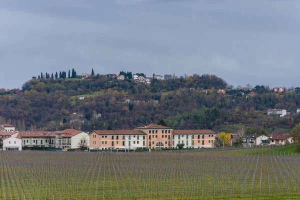 Schöne Herbstliche Landschaft Der Altavilla Vicentina Venetien Italien — Stockfoto