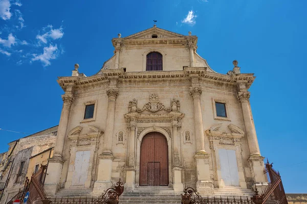 Kerk Van Zielen Van Het Vagevuur Ragusa Ibla Sicilië Italië — Stockfoto