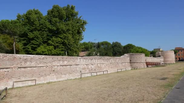 Fortezza Brancaleone Costruita Dalla Repubblica Venezia — Video Stock